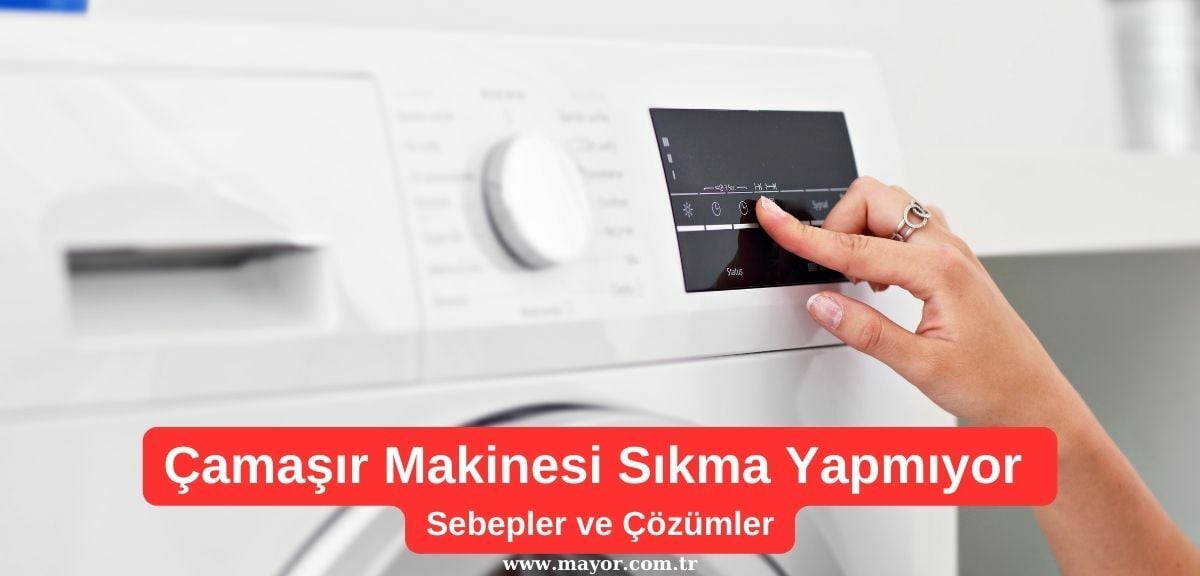 Smeg Çamaşır makinesi su boşaltıyor sıkma yapmıyor