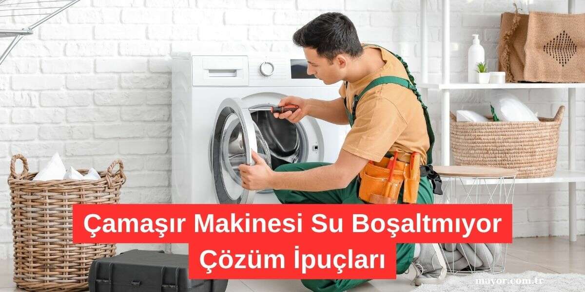 Smeg Çamaşır Makinesi Su Boşaltmıyor